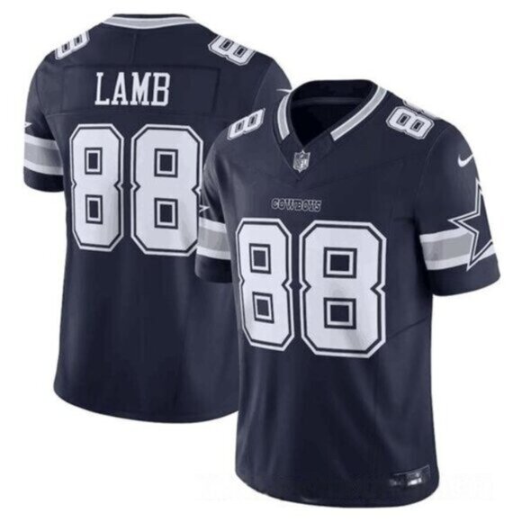 Mens Youths Womens CeeDee Lamb #88 Dallas Cowboys Navy Jersey - Picture 1 of 1